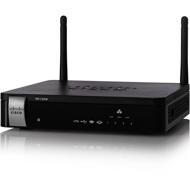 Cisco RV130W Wi-Fi 4 IEEE 802.11n Ethernet Wireless Router - Refurbish ...