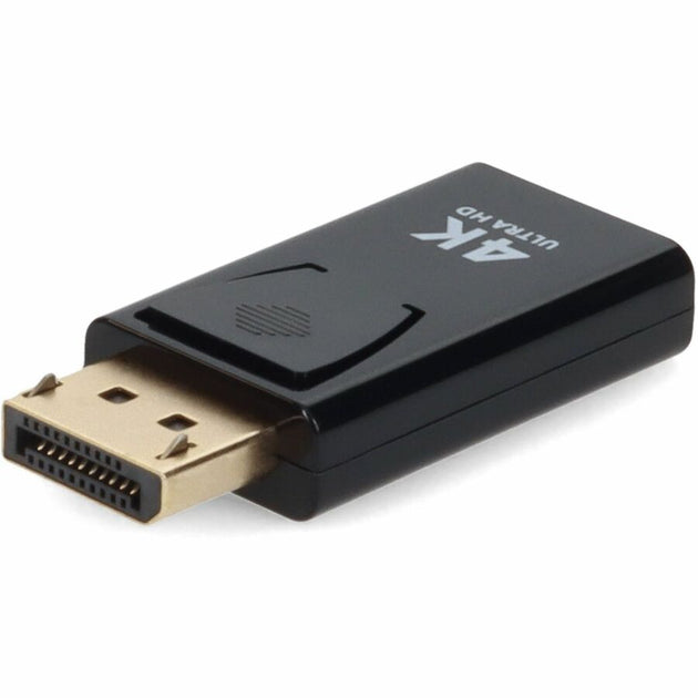 AddOn HP QK108AV Compatible DisplayPort 1.2 Male to HDMI 1.3 Female Bl ...