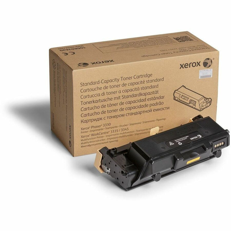 Xerox Original Standard Yield Laser Toner Cartridge - Black - 1 Each