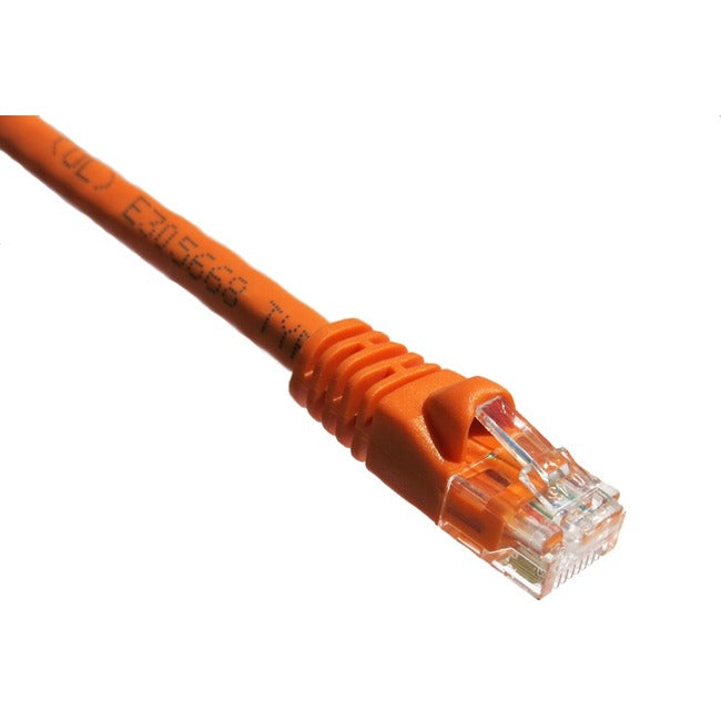 Axiom 35FT CAT6 UTP 550mhz Patch Cable Snagless Molded Boot (Orange)