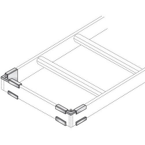 Black Box Ladder Rack Runway Termination Kit | PcHybrid