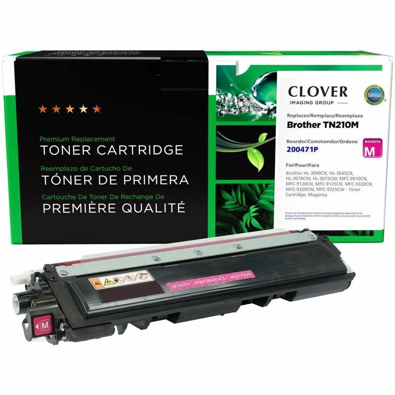 CLOVER IMAGING REMANUFACTURED MAGENTA TONER CARTRIDGE FOR BROTHER TN210