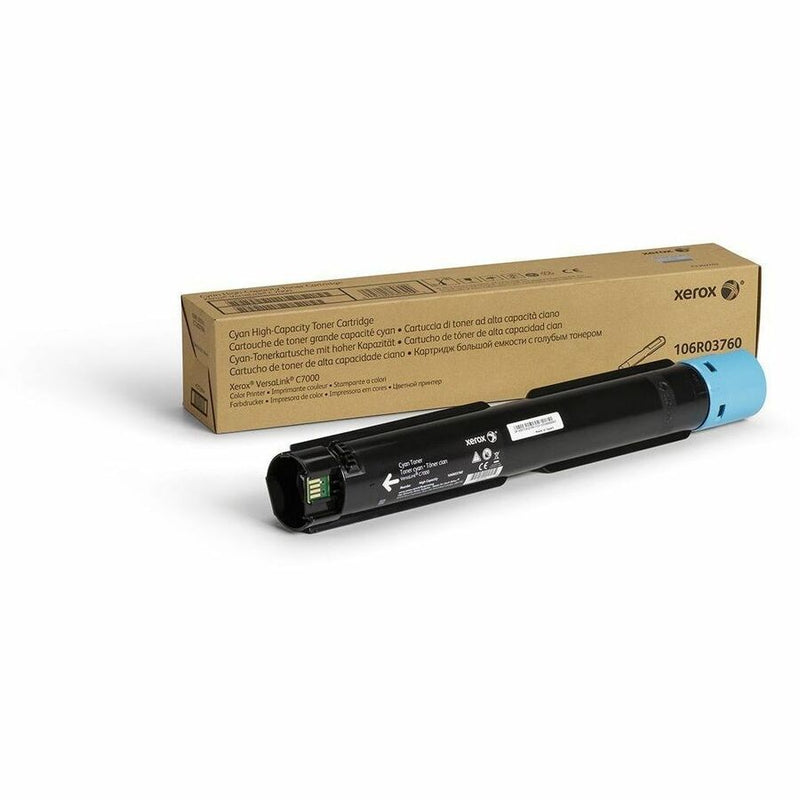 Xerox Original High Yield Laser Toner Cartridge - Cyan - 1 Each