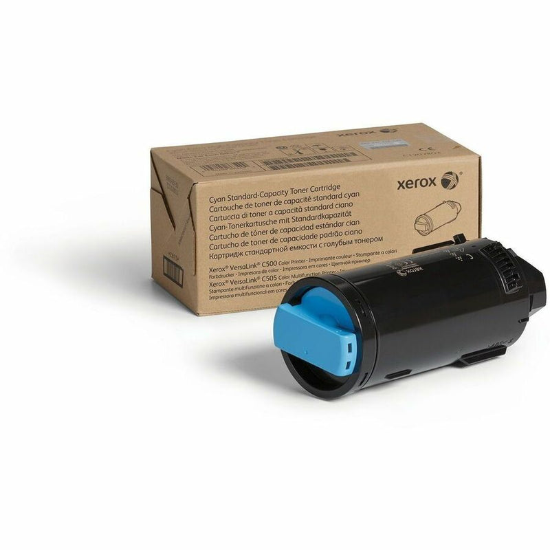 Xerox Original Standard Yield Laser Toner Cartridge - Cyan - 1 Each