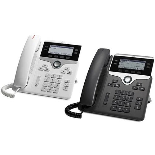 Cisco 7841 IP Phone - Refurbished - Corded - Corded - Wall Mountable, Tabletop
