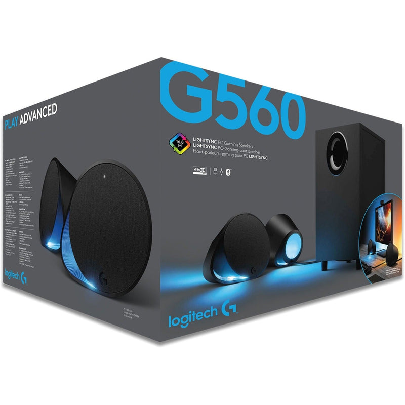 G560 Logitech G Lightsync PC Gaming Speakers