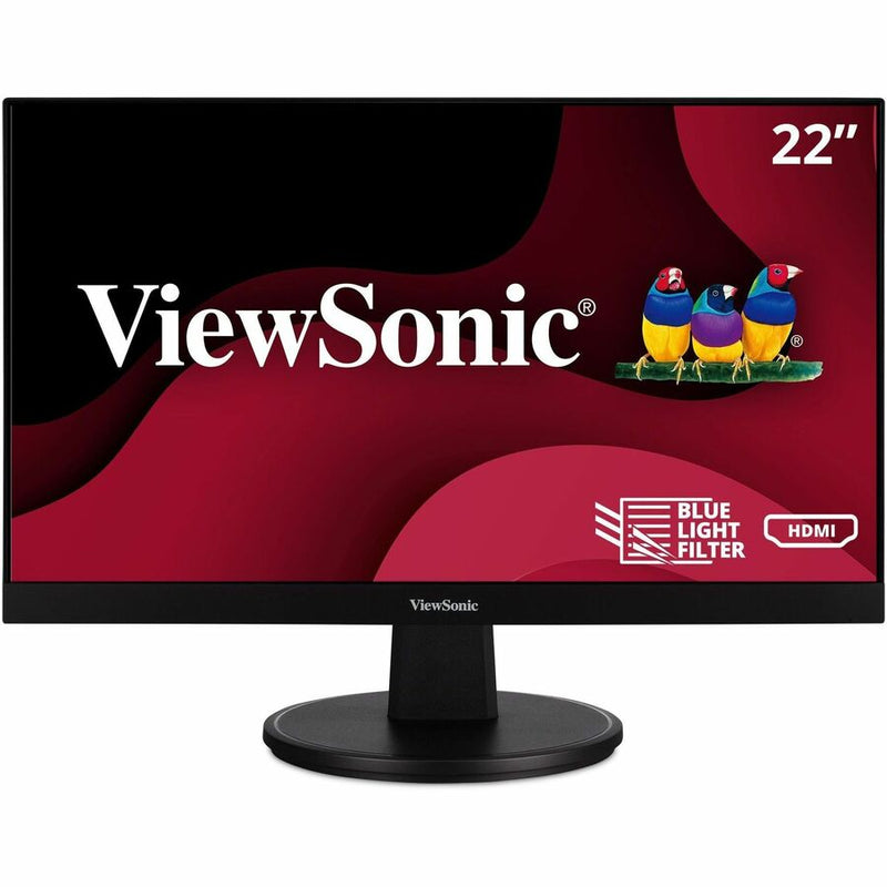 ViewSonic Value VA2256-mhd 22" Class Full HD LED Monitor - 16:9 - Black