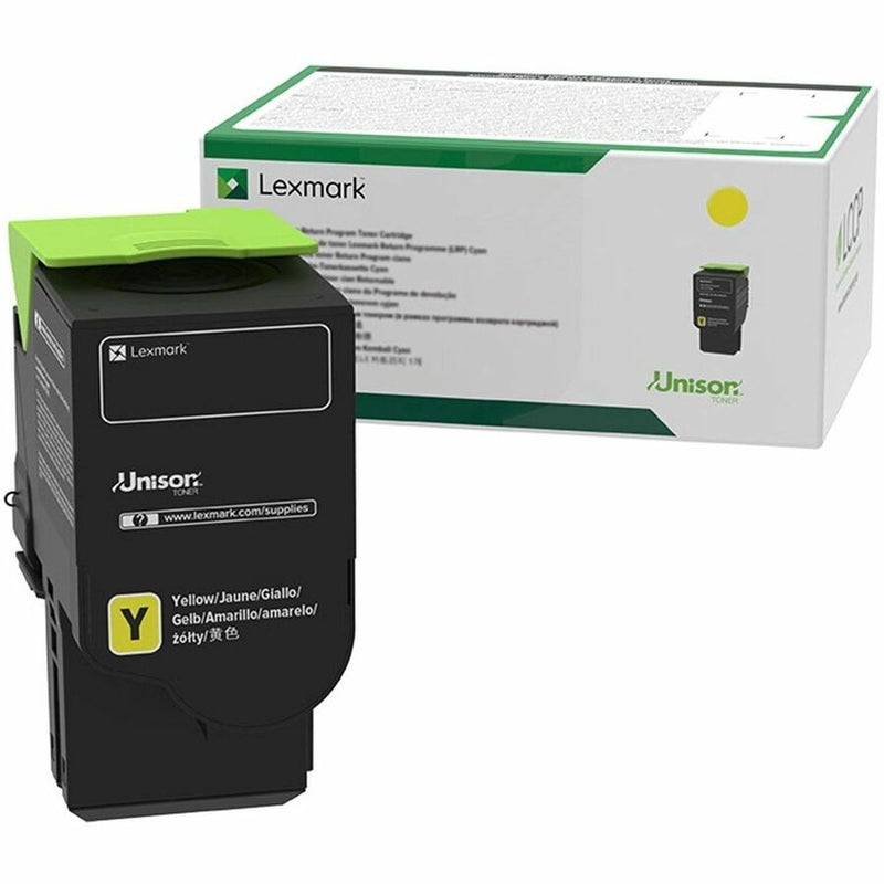 Lexmark 78C1XYE Yellow Corporate Toner Cartridge For use in CS/CX421,52x,62x Est