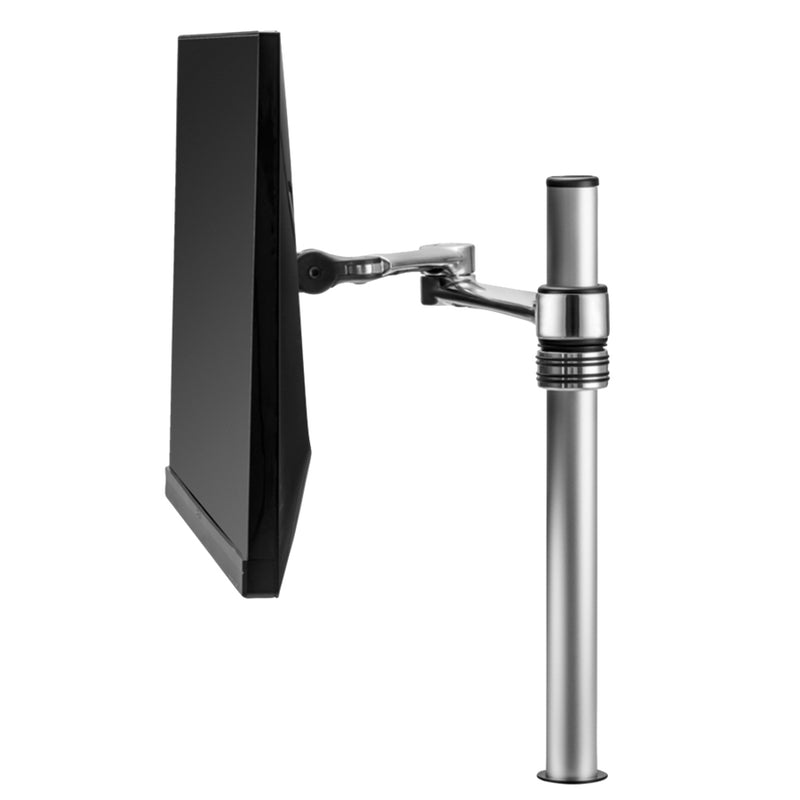 Atdec AF monitor desk mount, upgradeable - Flat and curved monitors up to 32in - VESA 75x75, 100x100