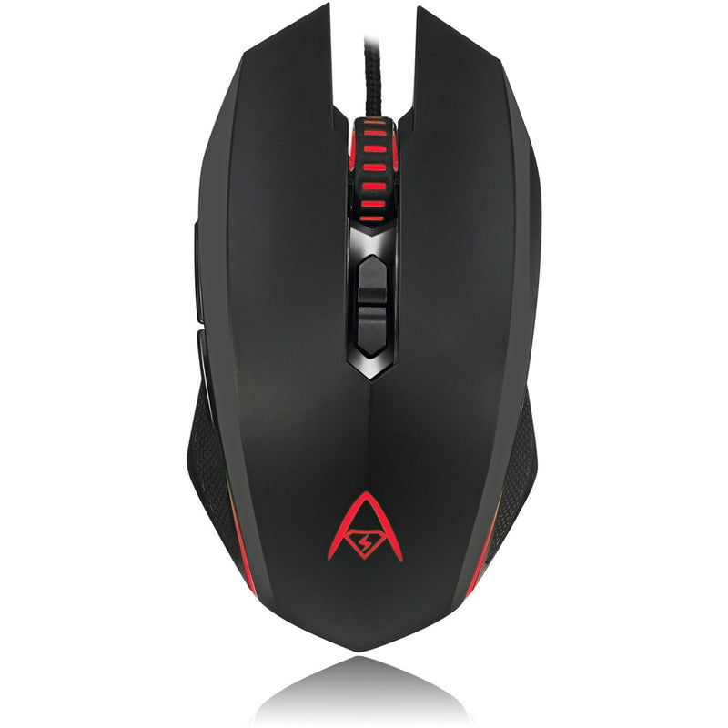 Adesso Programmable Multi-Color USB ,LED Backlight 7-button Gaming Mouse , Ergon