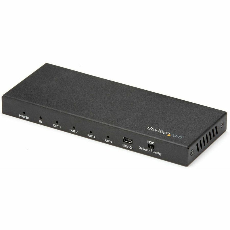 StarTech.com 4 Port HDMI Splitter - 4K 60Hz - 1x4 Way HDMI 2.0 Splitter - HDR - ST124HD203