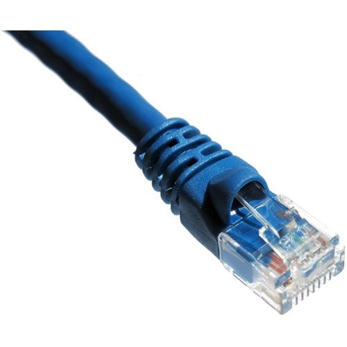 Axiom Câble patch CAT6 UTP 550 MHz 3,7 m avec démarrage moulé sans accroc (Bleu)