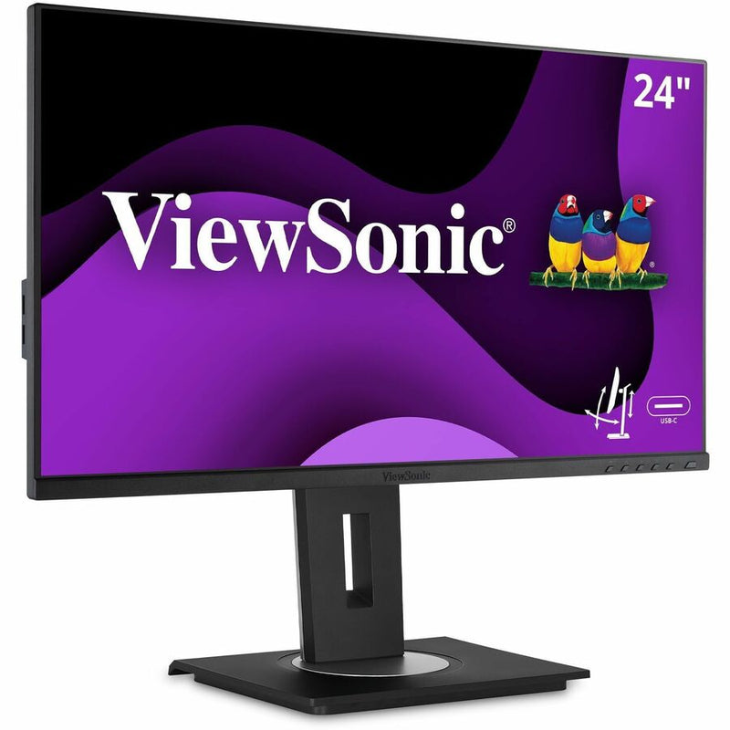 ViewSonic Graphic VG2455 24" Class Full HD LED Monitor - 16:9 - Black