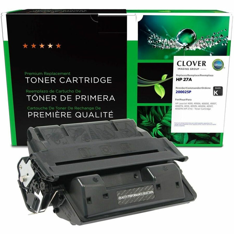 CIG Remanufactured Laser Toner Cartridge 27A, 27X, EP-52 (C.Itoh HP031, Canon 3839A003, Canon 3839A003AA, Canon EP-52, Dataproducts DPC27TM, HP 27A, HP 27X, HP C4127A, HP C4127X, Troy 02-18791-001, Troy 02-18944-001, Troy 2-18791-001, Troy 218944001) - Bl