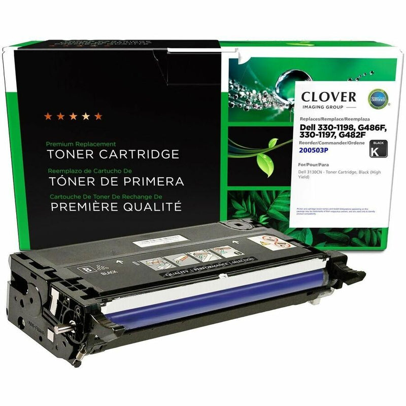 CLOVER IMAGING REMANUFACTURED HIGH YIELD BLACK TONER CARTRIDGE FOR DELL 3130