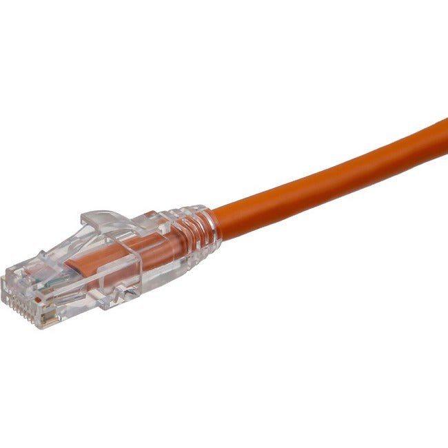 Axiom 70FT CAT6A BENDnFLEX Câble patch ultra fin sans accroc 650 MHz (Orange)