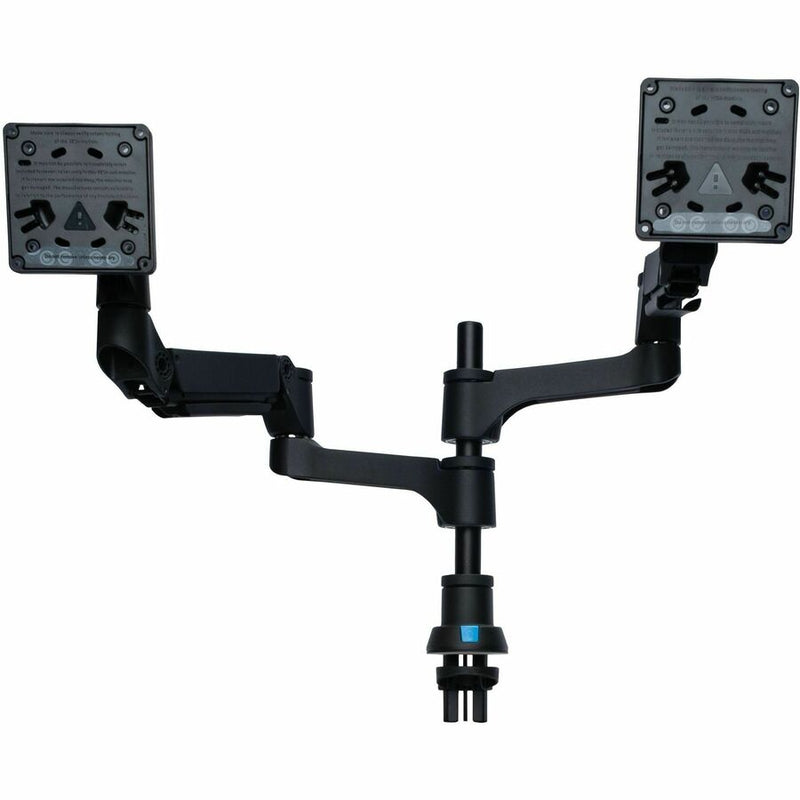 R-Go Tools Caparo Dual monitor arm mount fitting screens up to 26 and 6-20lbs ea