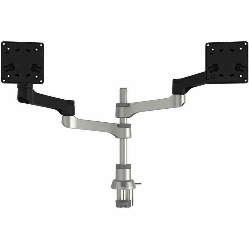 R-Go Zepher Dual monitor arm mount fitting screens up to 26 and 18lbs in weight