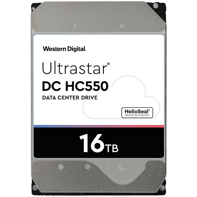 Western Digital Ultrastar DC HC550 WUH721816AL5204 16 TB Hard Drive - 3.5" Internal - SAS (12Gb/s SAS)