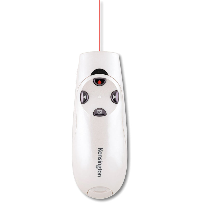Kensington Presenter Expert Wireless with Red Laser - Pearl White