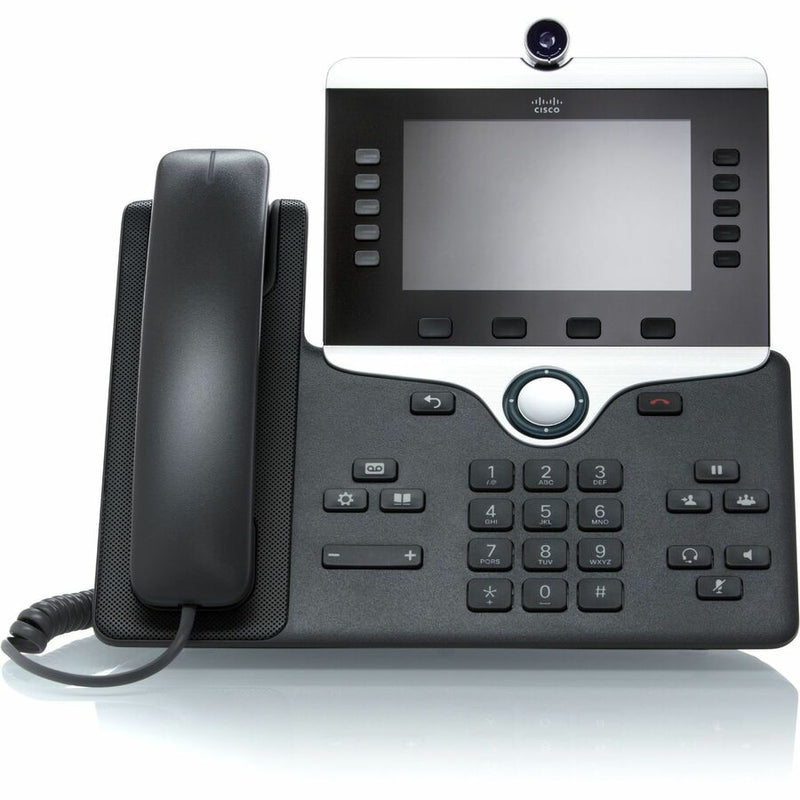 Cisco 8845 IP Phone - Refurbished - Corded - Corded - Bluetooth - Wall Mountable - Charcoal