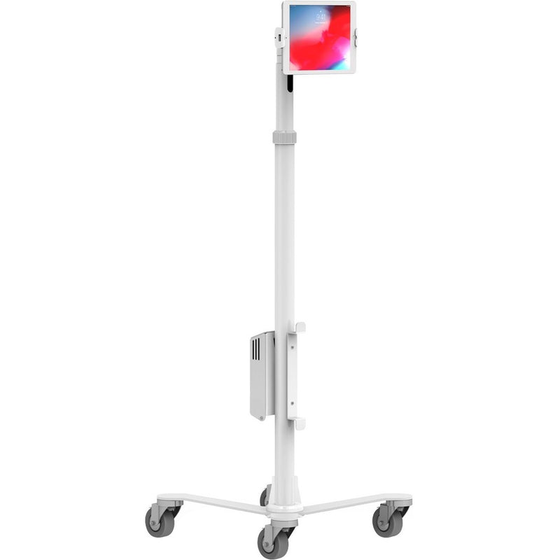 COMPULOCKS UNIVERSAL TABLET CLING ROLLING STAND WITH ARTICULATING ARM & POWER BO