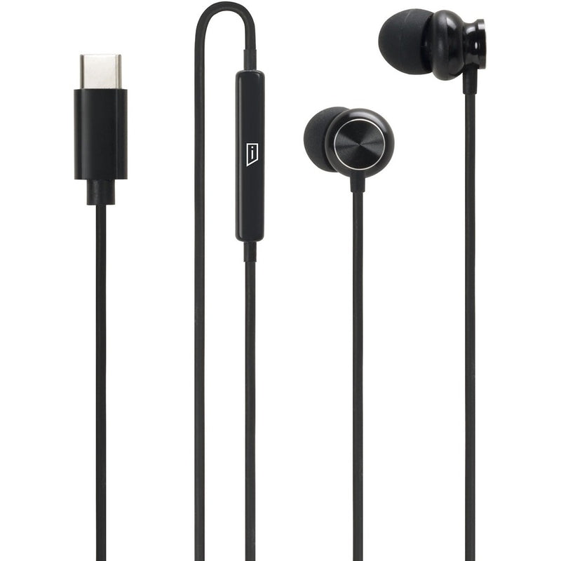 iStore Type-C Earbuds with control for Samsung phone/tablet & Apple iPad Pro