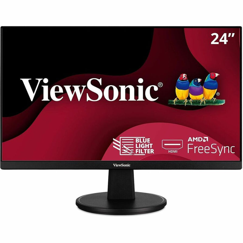 ViewSonic Value VA2447-MH 24" Class Full HD LED Monitor - 16:9 - Black