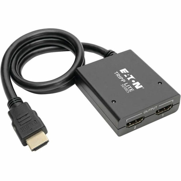 Tripp Lite series 2-Port HDMI Splitter - UHD 4K, International AC Adap ...