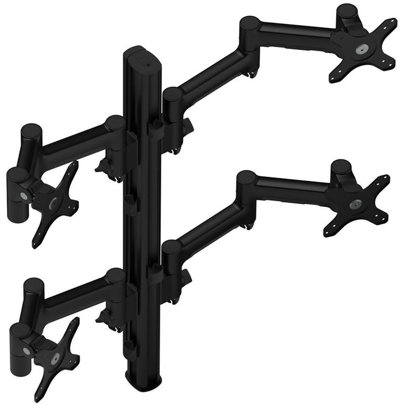 ATDEC FOUR MONITOR ARM MOUNT H BLACK