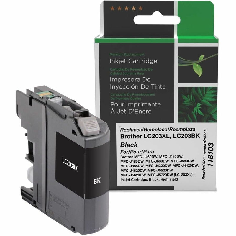 CLOVER IMAGING REMANUFACTURED HIGH YIELD BLACK INK CARTRIDGE REPLACEMENT FOR BRO