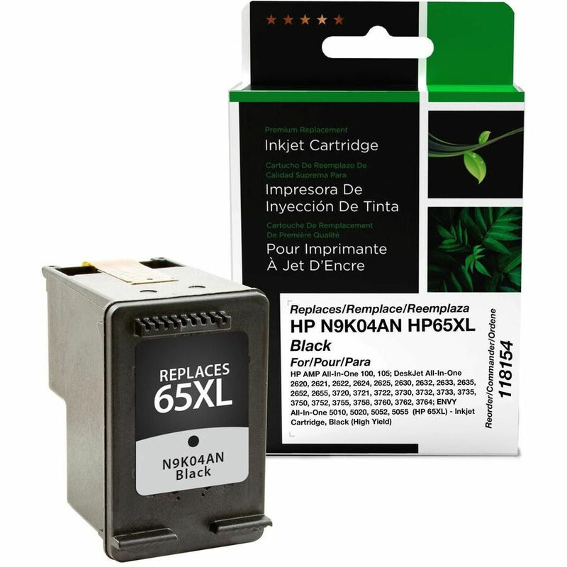 CIG Remanufactured High Yield Inkjet Ink Cartridge 65XL (N9K04AN) - Black - 1 Each