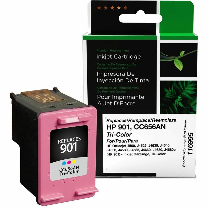 CLOVER IMAGING REMANUFACTURED TRI-COLOR INK CARTRIDGE REPLACEMENT FOR HP CC656AN
