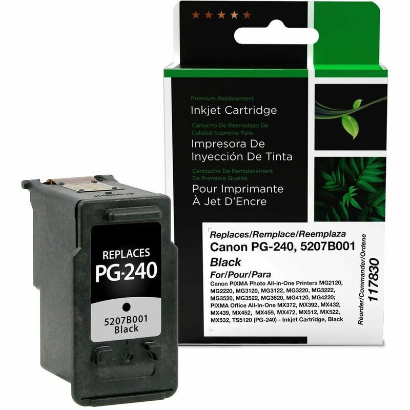 CLOVER IMAGING REMANUFACTURED BLACK INK CARTRIDGE REPLACEMENT FOR CANON PG-240