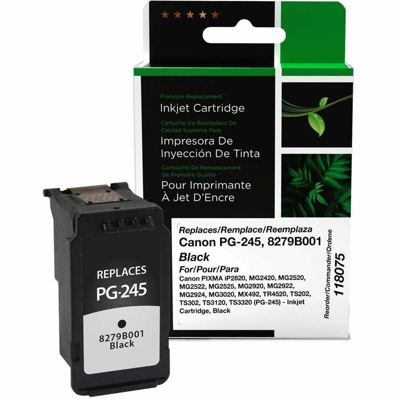 CLOVER IMAGING REMANUFACTURED BLACK INK CARTRIDGE REPLACEMENT FOR CANON PG-245