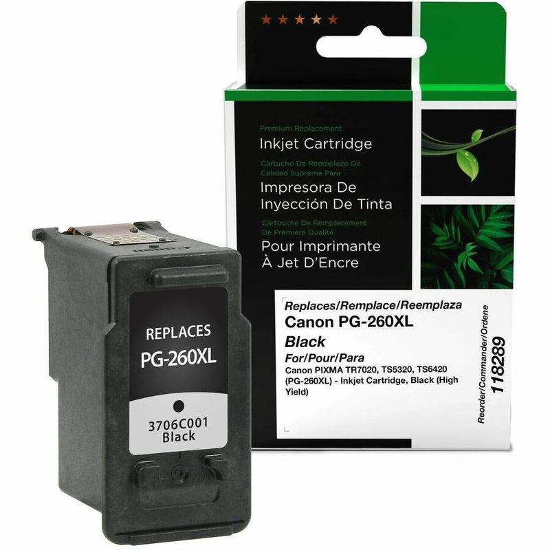 CIG Remanufactured High Yield Inkjet Ink Cartridge 3706C001 - Black Each