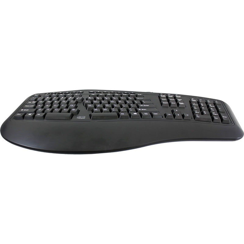 ADESSO 2X LARGE PRINT ERGOMONIC KEYBOARD