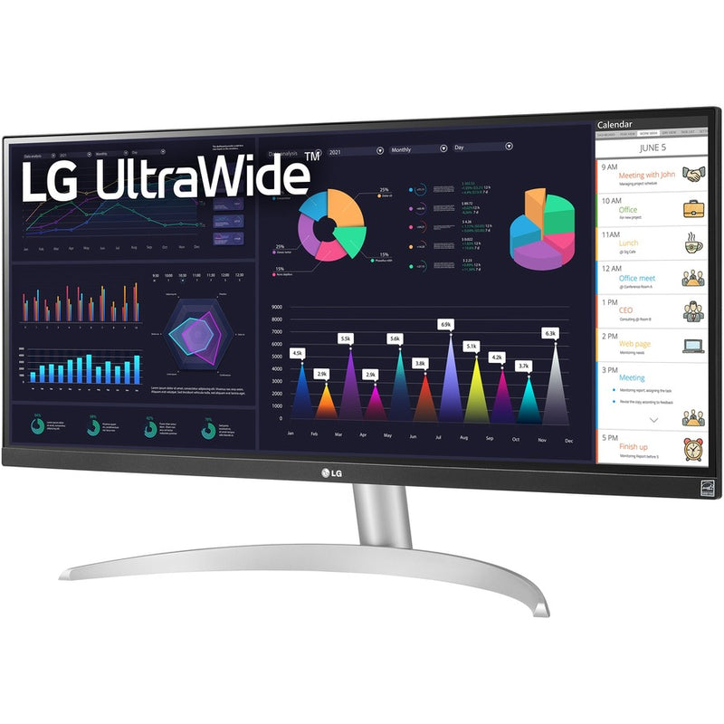 LG 29IN 29WQ600-W ULTRAWIDE QHD IPS HDR10 MONITOR 5MS RESPONSE TIME, 100 REFRESH