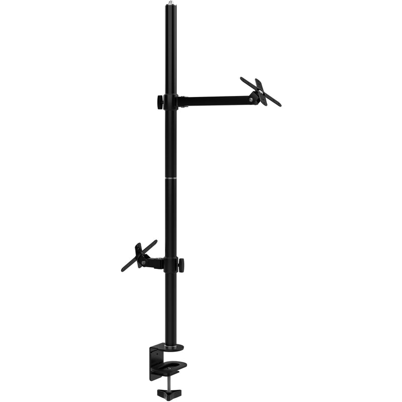 CTA CLAMP POLE MOUNT WITH 2 VESA COMPATIBLE ARMS