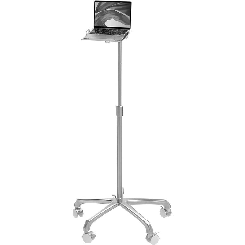 CTA HEIGHT ADJUSTABLE FLOOR STAND W/ ARTICULATING ARM & LAPTOP HOLDER