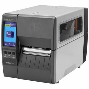 Zebra ZT231 Manufacturing, Transportation & Logistic, Healthcare, Retail Direct Thermal Printer - Monochrome - Label Print - Fast Ethernet - USB - USB Host - Serial - Bluetooth - IEEE 802.11ac Wireless LAN - US - With Cutter