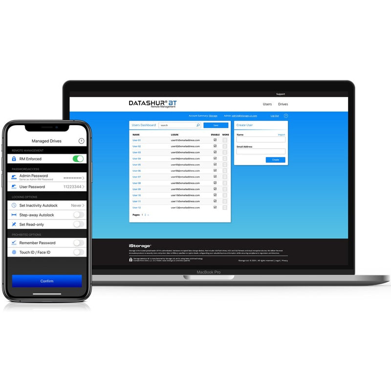 KANGURU DATASHUR BT MANAGEMENT CONSOLE 3 YEAR LICENCE 1-99