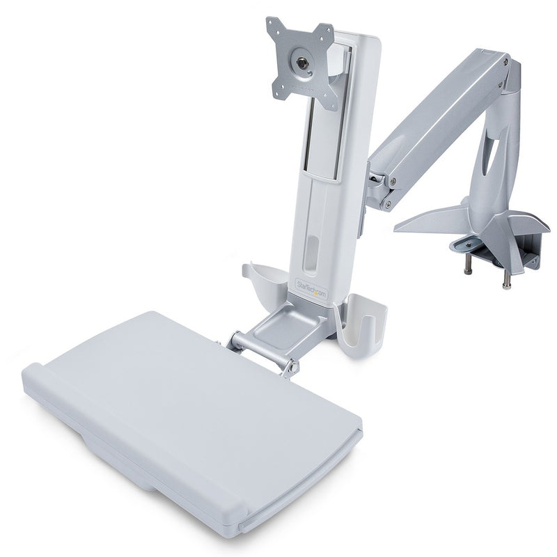 SIT-STAND MONITOR ARM 27IN - DESK MOUNT