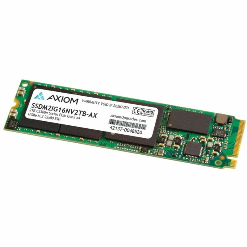 Axiom C3300n 2 TB Solid State Drive - M.2 2280 Internal - PCI Express NVMe (PCI Express NVMe 3.0 x4)