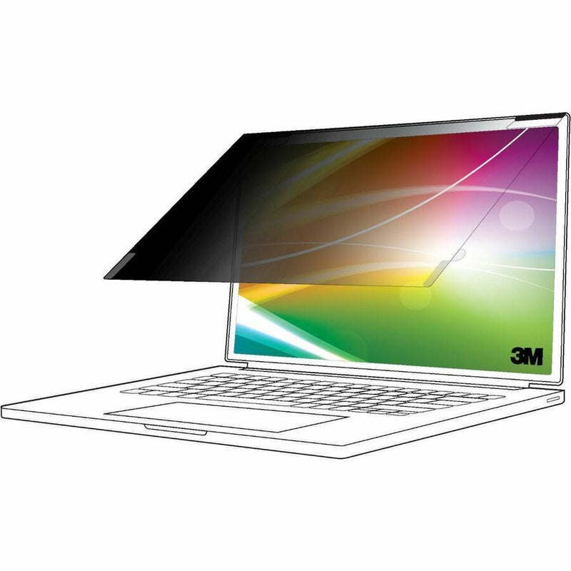 3M&trade; Bright Screen Privacy Filter for 14in Full Screen Laptop, 16:10, BP140W1E
