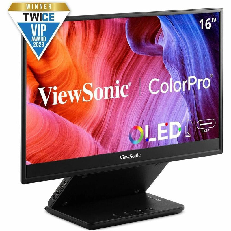 ViewSonic Professional VP16-OLED 16" Class Full HD OLED Monitor - 16:9 - Glossy