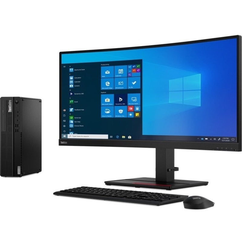 Lenovo ThinkCentre M70s Gen 3 11T8004CUS Desktop Computer - Intel Core i5 12th Gen i5-12400 Hexa-core (6 Core) 2.50 GHz - 16 GB RAM DDR4 SDRAM - 256 GB M.2 PCI Express NVMe 4.0 x4 SSD - Small Form Factor - Black