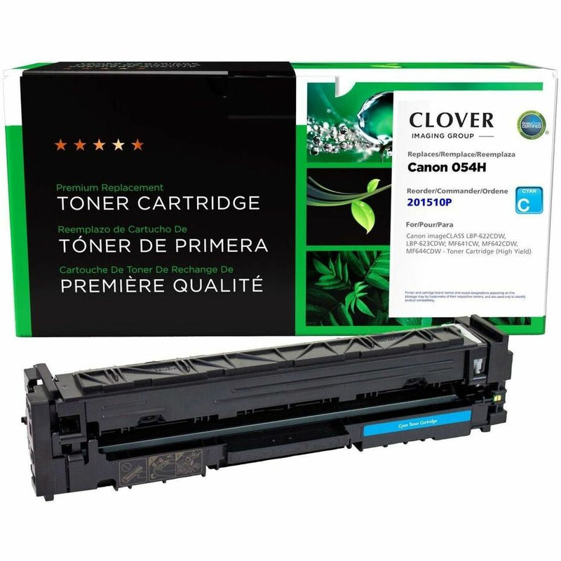 CLOVER IMAGING REMANUFACTURED HIGH YIELD CYAN TONER CARTRIDGE FOR CANON 3027C001