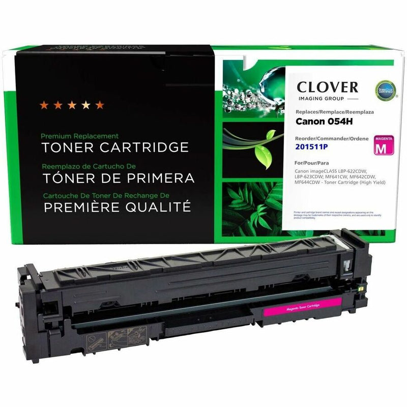 CLOVER IMAGING REMANUFACTURED HIGH YIELD MAGENTA TONER CARTRIDGE FOR CANON 3026C