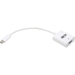 Adaptateur Tripp Lite USB-C vers HDMI (M/F) - 8K, HDR, 4:4:4, HDCP 2.3, Blanc